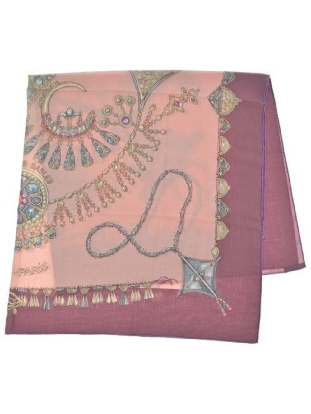 Hermes Bandana Scarf Pink
